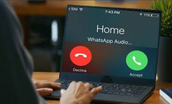 WhatsApp di Laptop Sudah Bisa Panggilan Video dan Panggilan Suara