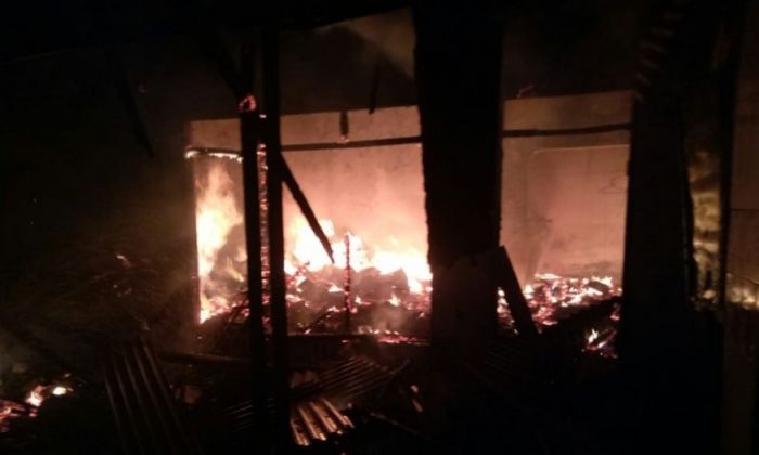 Gara-gara Bediang, 3 Rumah dan 1 Kandang Sapi di Prambon Terbakar