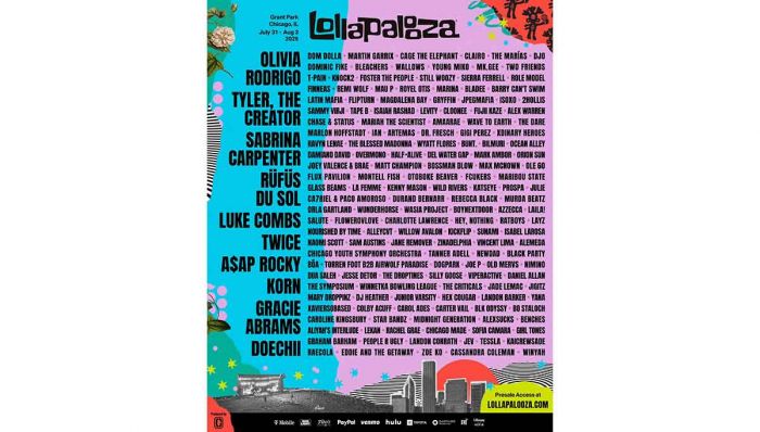 Ada Sabrina Carpenter dan Olivia Rodrigo di Lineup Lollapalooza 2025 Ada Sabrina Carpenter dan Olivia Rodrigo di Lineup Lollapalooza 2025