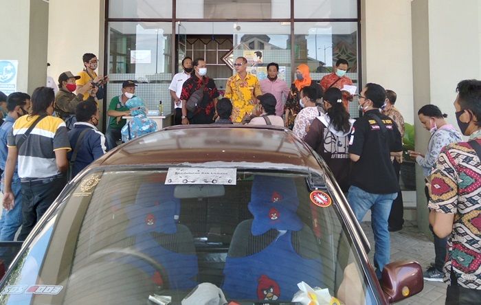 Samakan Wartawan dengan Maling, Aliansi Jurnalis Pasuruan Geruduk Dinas Pendidikan Samakan Wartawan dengan Maling, Aliansi Jurnalis Pasuruan Geruduk Dinas Pendidikan