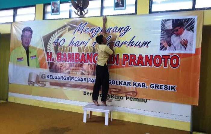 Golkar Gresik Gelar Doa Bersama 40 Hari Wafatnya Bambang Adi Pranoto