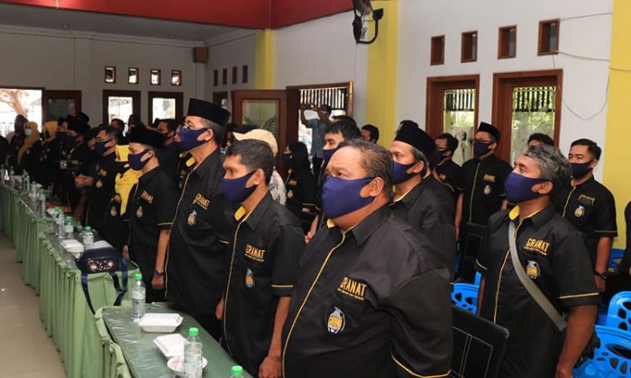 Pelantikan DPC Granat, Plt. Wali Kota Pasuruan Berharap Kaum Milenial Peduli Pemberantasan Narkoba