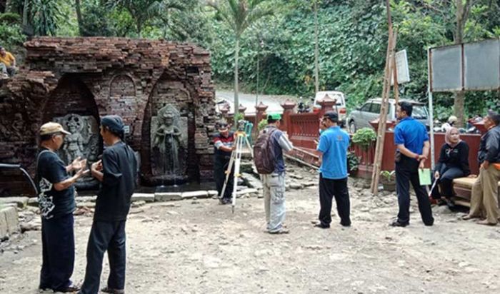 Ini Alasan Tim BPCB Jatim Belum Berani Pastikan Waktu Perbaikan Candi Belahan