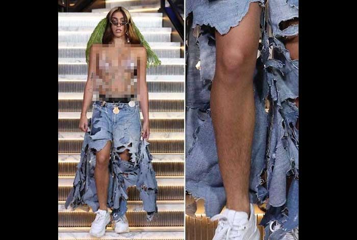 Tampil di Acara Fashion, Anak Madonna Pakai Jeans Dedel-duwel dan Kaki Berbulu Tampil di Acara Fashion, Anak Madonna Pakai Jeans Dedel-duwel dan Kaki Berbulu