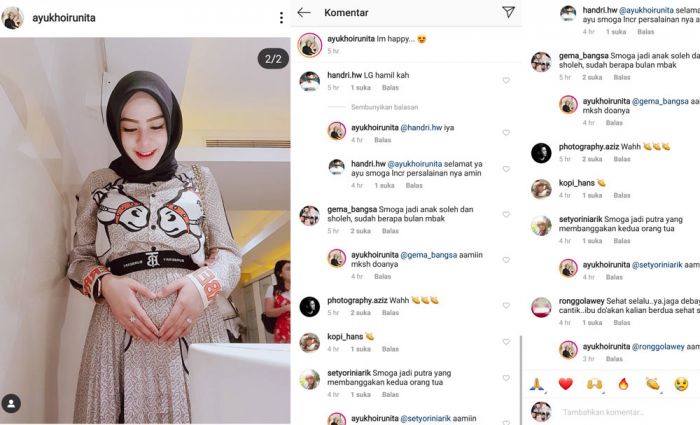 Ayu Khoirunita, Istri Bupati Bangkalan Pamer Foto Perut Buncit, Hamil? Netizen Ucapkan Selamat