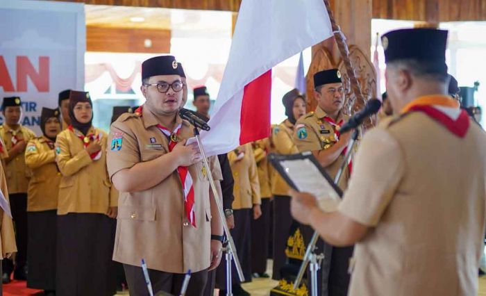 Dilantik Jadi Kamabicap, Bupati Kediri Sebut Pramuka Ruh Kedaulatan