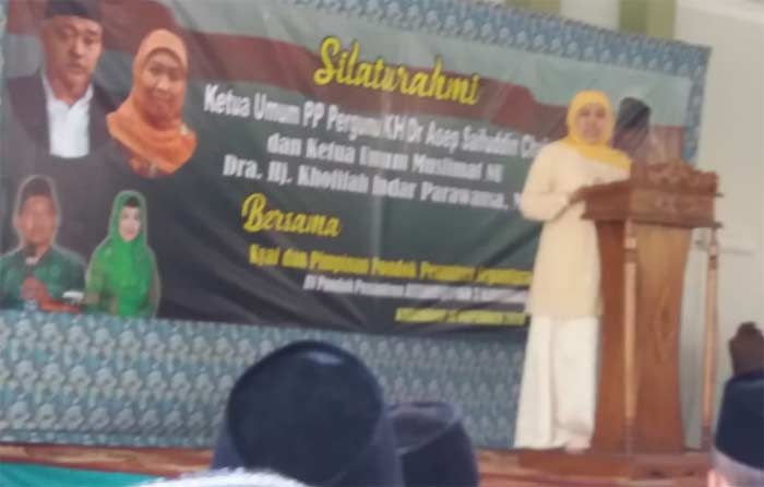 Khofifah: Kiai Abdul Chalim, Abah Kiai Asep, Layak Dapat Gelar Pahlawan, Tapi...