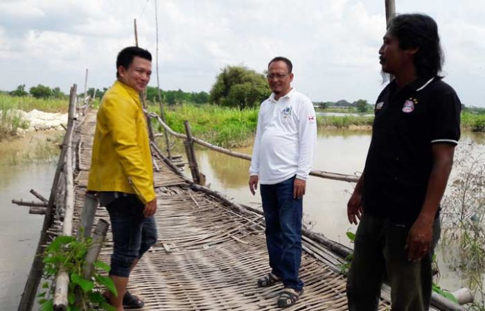 Ketua DPRD Gresik Minta Pemerintah Pusat Turun Tangan Atasi Banjir Luapan Kali Lamong