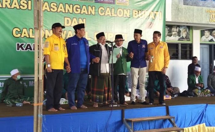 Pilbup Sumenep 2020: 6 Parpol Deklarasi Usung Fattah Jasin-Ali Fikri