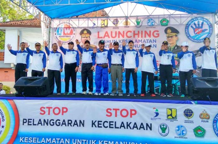 Polres Pamekasan Launching "Tahun Keselamatan 2017-2018"