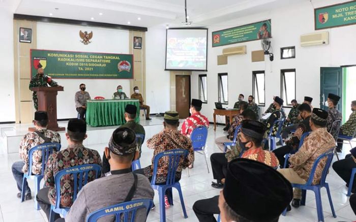 Kodim 0816 Sidoarjo Ajak Tomas Tangkal Radikalisme dan Separatisme