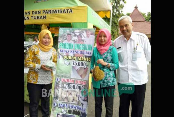 Durian Tarneo dan Jihan Khas Kenduruan Tuban, Tumbuh di Dataran Rendah, Rasa Boleh Diadu