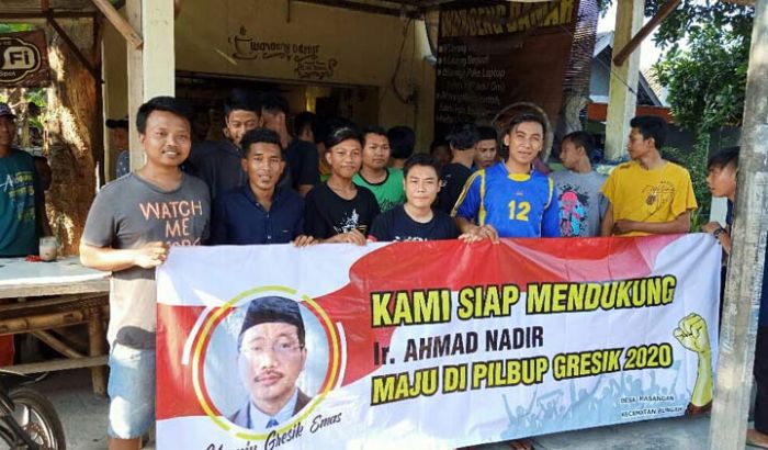 Nadir Dapat Dukungan dari Komunitas Milenial Desa Masangan Nadir Dapat Dukungan dari Komunitas Milenial Desa Masangan