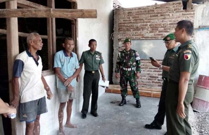 Kasilog Korem 081 Tinjau Pembangunan RTLH Kasilog Korem 081 Tinjau Pembangunan RTLH