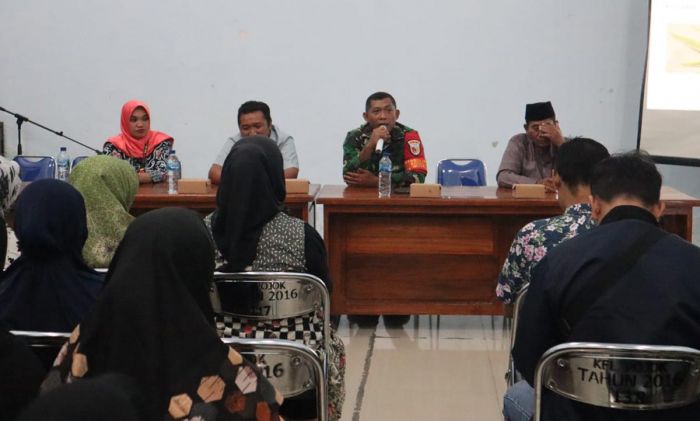 Pemkot Kediri dan Kodim 0809 Gandeng BNN Beri Penyuluhan Bahaya Narkoba di TMMD ke-117