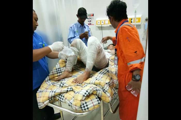 PT TPPI Tuban Terbakar, 2 Orang Luka-luka PT TPPI Tuban Terbakar, 2 Orang Luka-luka