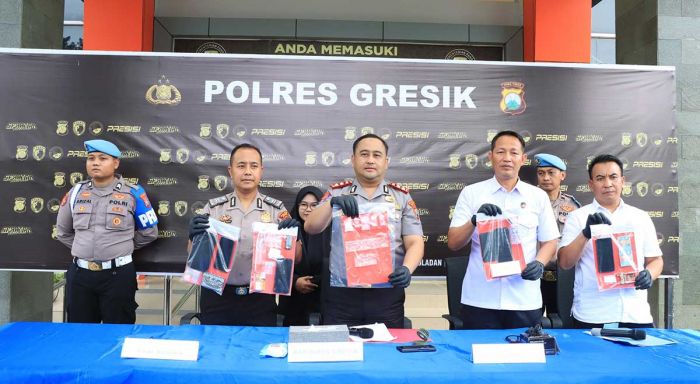 Polres Gresik Bongkar Jaringan Narkoba Madura-Bawean