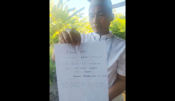Ustaz di Banyuwangi Diteror, Diduga Gegara Soal Pergantian Takmir Musala Ustaz di Banyuwangi Diteror, Diduga Gegara Soal Pergantian Takmir Musala