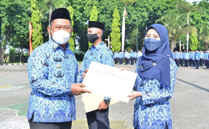 Lantik 364 CPNS Formasi Tahun 2019, ini Pesan Bupati Gresik Lantik 364 CPNS Formasi Tahun 2019, ini Pesan Bupati Gresik