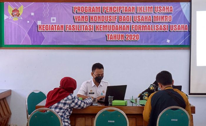 ​Dinkop UMTK Kota Kediri Fasilitasi 20 IKM Dapatkan Sertifikat HaKI