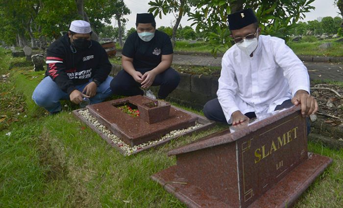 ​Jelang Pelantikan, Armudji Ziarah ke Makam Ayahanda dan Sungkem ke Ibunda