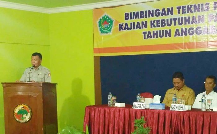 ​Plh Bupati Pamekasan Buka Bimtek Kajian Kebutuhan Pasca Bencana