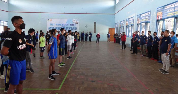Kejar Target 10 Besar Porprov Jatim, KONI Kabupaten Kediri Gelar Tes Parameter Atlet Kejar Target 10 Besar Porprov Jatim, KONI Kabupaten Kediri Gelar Tes Parameter Atlet