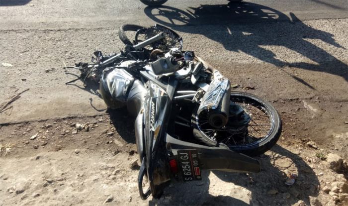 Tabrak Motor Parkir, Pelajar di Tuban Tewas Dihantam Truk Diesel
