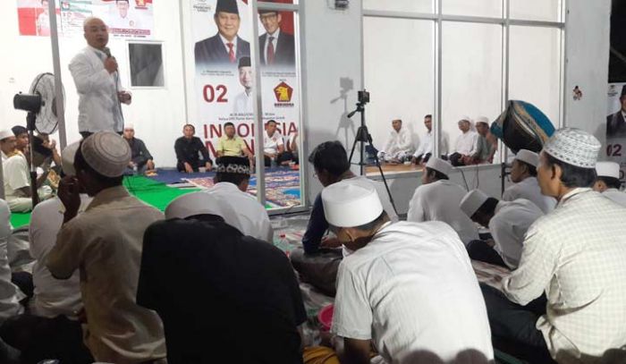 Ketua TP Prabowo-Sandi Gresik Semangati Relawan: Kelihatannya Kita Kalah, Tapi Kita Menang