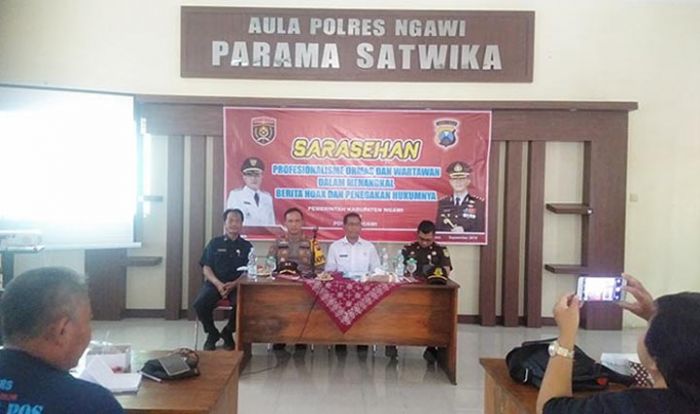 ​Tangkal Berita Hoax, Kesbangpol Ngawi Gelar Sarasehan