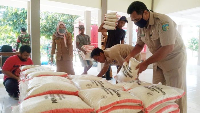 ​3.917 KK di Kecamatan Ngasem dan Kepung Siap Terima Beras Bantuan Pemkab Kediri