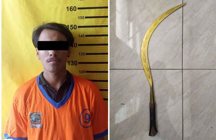 Polisi Tangkap Pelaku Tawuran di Surabaya Polisi Tangkap Pelaku Tawuran di Surabaya