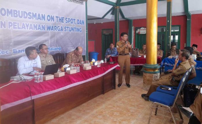 Jemput Pengaduan Gizi Buruk, Ombudsman Ngantor di Balai Desa Malang