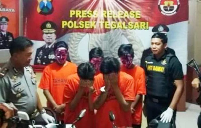 5 Pelajar Kawanan Jambret Jalanan Berhasil Dibekuk Tim Anti Bandit 5 Pelajar Kawanan Jambret Jalanan Berhasil Dibekuk Tim Anti Bandit