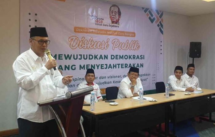 Ribuan Guru-Dosen Dukung Mahfud, Kiai As Ribuan Guru-Dosen Dukung Mahfud, Kiai As