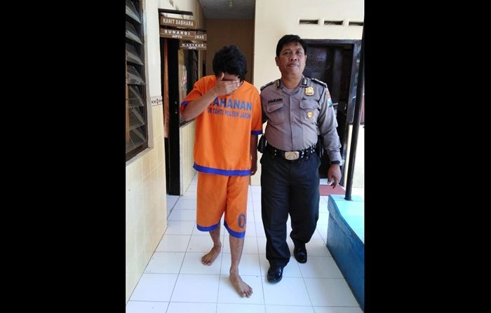 ​Aniaya Aswar Anas, Jagoan Kampung di Jabon Sidoarjo Dijemput Polisi