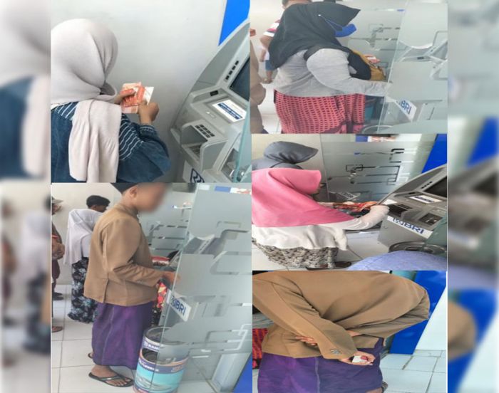 Dugaan Praktik Pungli Bansos Sampang, Ketahuan Pegang KKS Segenggam Tangan di Mesin ATM BRI