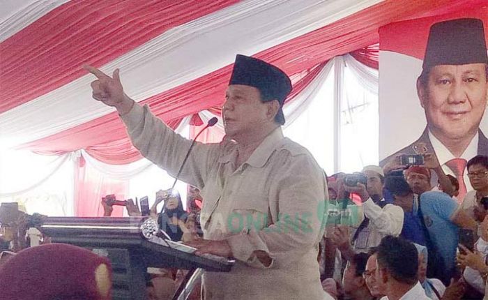 Sambut Kedatangan Prabowo ke Gresik, Tim Pemenangan Optimis Unggul 60 Persen Sambut Kedatangan Prabowo ke Gresik, Tim Pemenangan Optimis Unggul 60 Persen