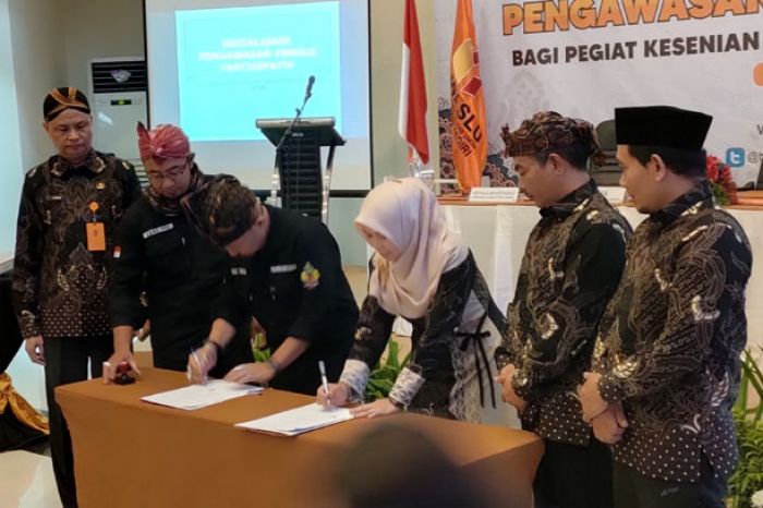 Bawaslu Kabupaten Kediri Gelar Sosialisasi Pengawasan Pemilu Partisipatif Bawaslu Kabupaten Kediri Gelar Sosialisasi Pengawasan Pemilu Partisipatif