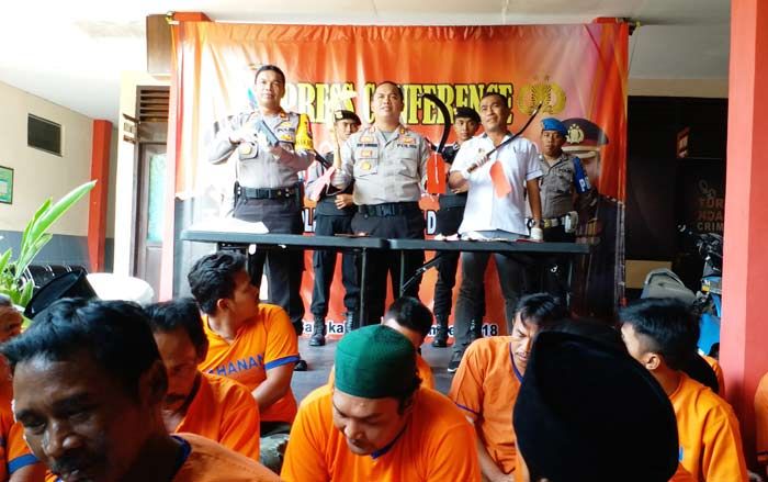 Polres Bangkalan Ungkap 26 Kasus Dalam Operasi Sikat Semeru Polres Bangkalan Ungkap 26 Kasus Dalam Operasi Sikat Semeru