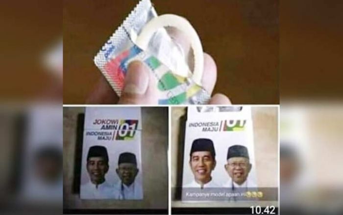 Kondom Bergambar Capres 01, Bravo-5: Kami Kutuk Keras Kampanye Hitam Kondom Bergambar Capres 01, Bravo-5: Kami Kutuk Keras Kampanye Hitam