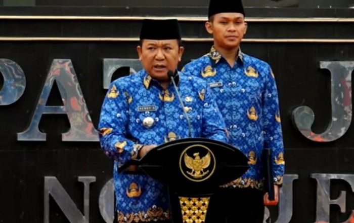 Upacara Peringatan HUT Korpri, Bupati Jember Ingatkan Nilai-Nilai Ber-AKHLAK