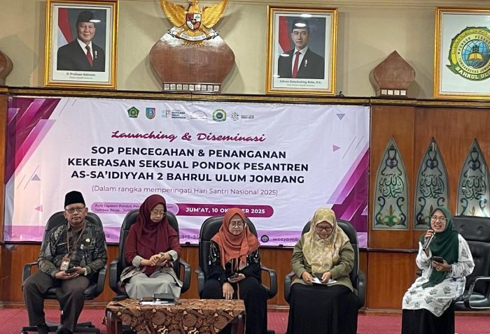 Ponpes As-Saidiyyah 2 Bahrul Ulum Jombang Launching SOP Pencegahan Kekerasan Seksual Ponpes As-Saidiyyah 2 Bahrul Ulum Jombang Launching SOP Pencegahan Kekerasan Seksual