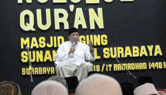 Situasi Politik Panas, Kiai-Habaib Doakan Bangsa di Malam Nuzulul Qur