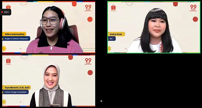 Bincang Shopee 9.9 Beri Tips Warna Fashion Pengguna Bincang Shopee 9.9 Beri Tips Warna Fashion Pengguna