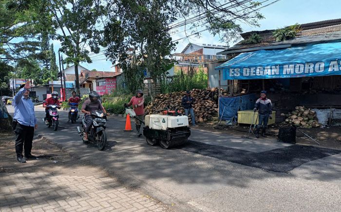 DPUPR Kota Batu Rampungkan Pengaspalan Jalan Raya Oro-Oro Ombo dan Jalibar