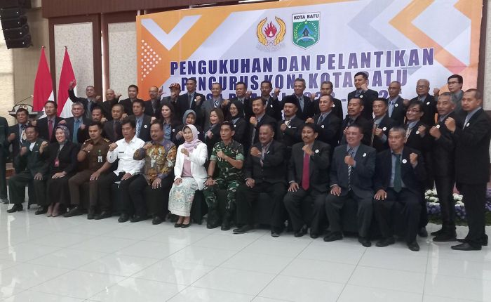 40 Pengurus KONI Kota Batu 2022-2026 Resmi Dilantik