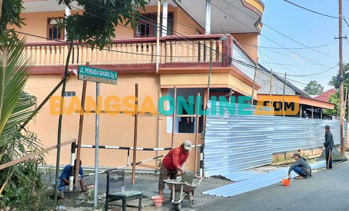 Meski Warga Menggugat, Tanah untuk RSUD Daha Husada Tetap Dipagar dan Dipasang Garis Polisi Meski Warga Menggugat, Tanah untuk RSUD Daha Husada Tetap Dipagar dan Dipasang Garis Polisi