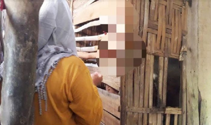 ​Bocah Penderita Sakit Jiwa di Pamekasan Dikurung di Bilik Bambu