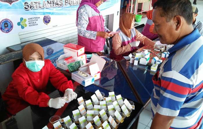 Petugas Gabungan di Blitar Banyak Temukan Sopir Alami Hipertensi